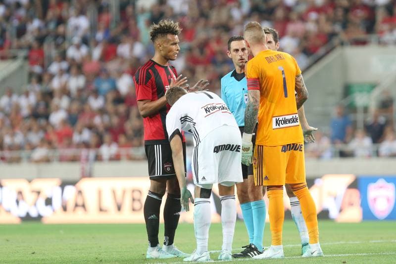 Football. UEFA Champions League. Spartak Trnava - Legia Warsaw. 31.07.2018