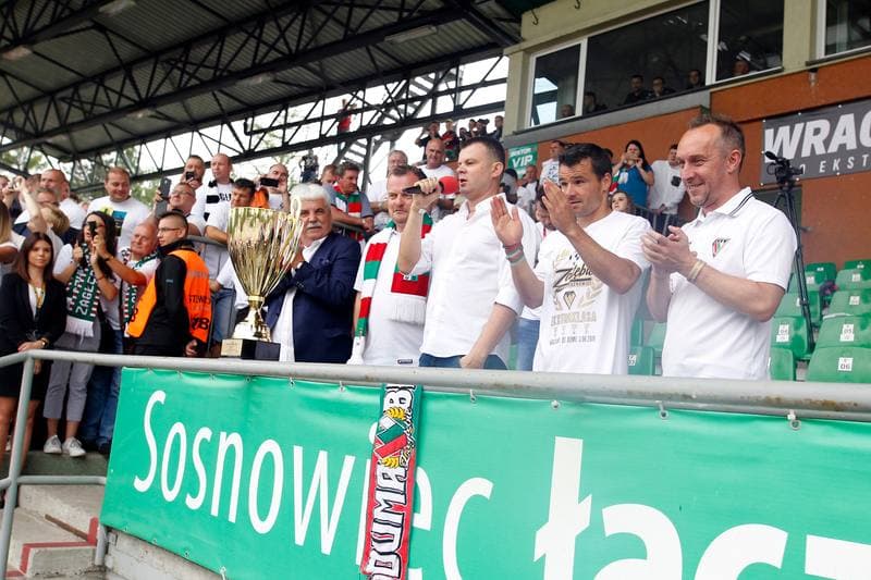 Football. Nice I Liga. Zaglebie Sosnowiec - GKS Tychy. 03.06.2018