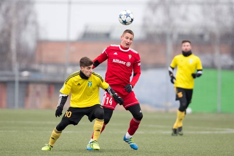 Football. Sparing. MFK Karvina - Gornik Zabrze. 13.01.2018