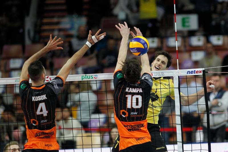 Volleyball. PlusLiga. GKS Katowice - Jastrzebski Wegiel. 19.03.2019