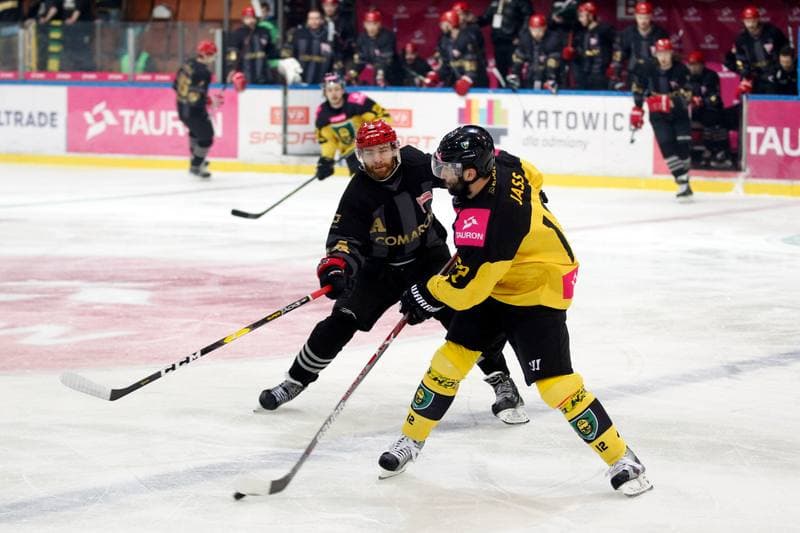 Ice Hockey. Tauron Hockey League. Tauron KH GKS Katowice - Comarch Cracovia. 23.03.2019