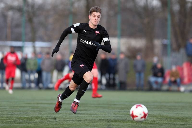 Football. Sparing. Zaglebie Sosnowiec - Cracovia Krakow. 17.01.2018
