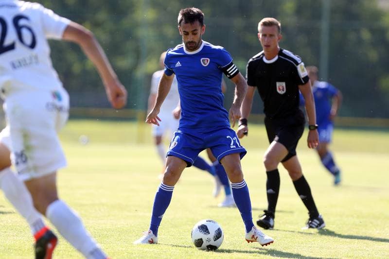 Football. Friendly Match. 1 FC Slovacko - Piast Gliwice. 04.07.2018