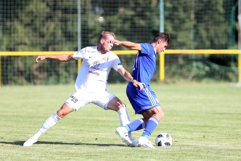 Football. Friendly Match. 1 FC Slovacko - Piast Gliwice. 04.07.2018