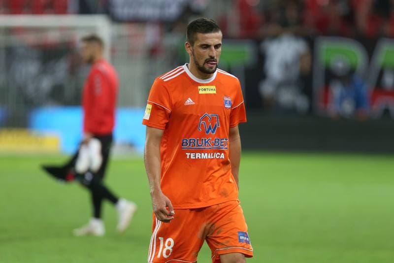 Football. Fortuna I Liga. GKS Tychy - Bruk-Bet Termalica Nieciecza. 11.08.2018