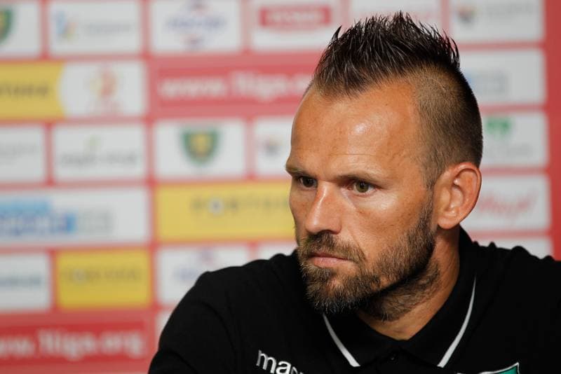 Football. GKS Katowice. Press Conference. 19.07.2018