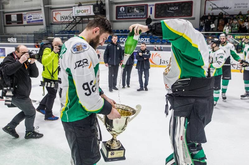 Ice Hockey. Visegrad Cup. JKH GKS Jastrzebie - HK Nitra. 16.01.2020