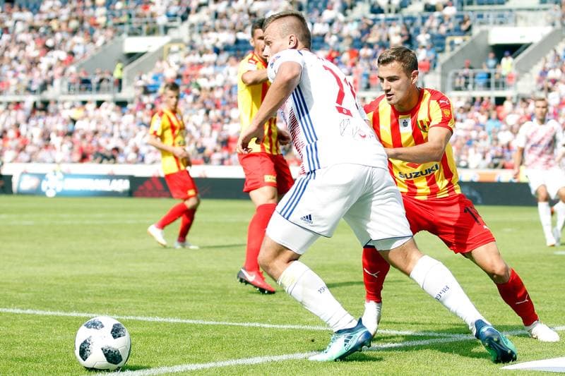Football. Lotto Ekstraklasa. Gornik Zabrze - Korona Kielce. 22.07.2018