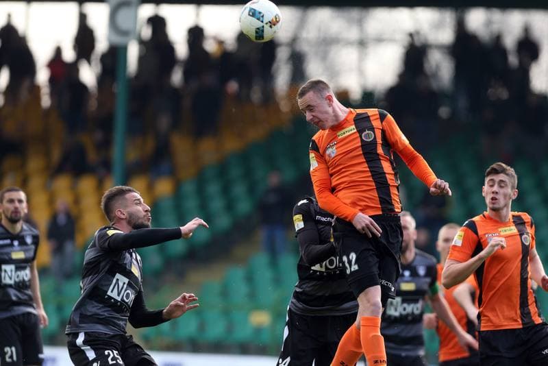 Football. Fortuna I Liga. GKS Katowice - Chrobry Glogow. 07.04.2019