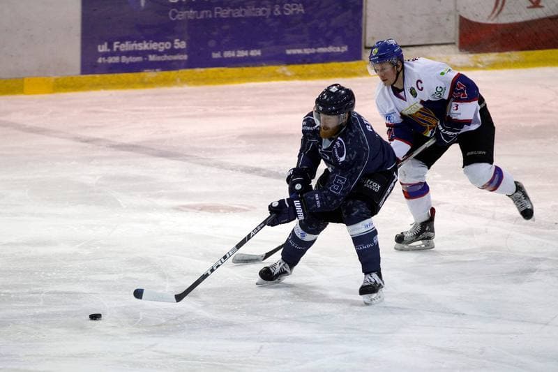 Ice Hockey. Polska Hokej Liga. Polonia Bytom - Automatyka Gdansk. 21.01.2018