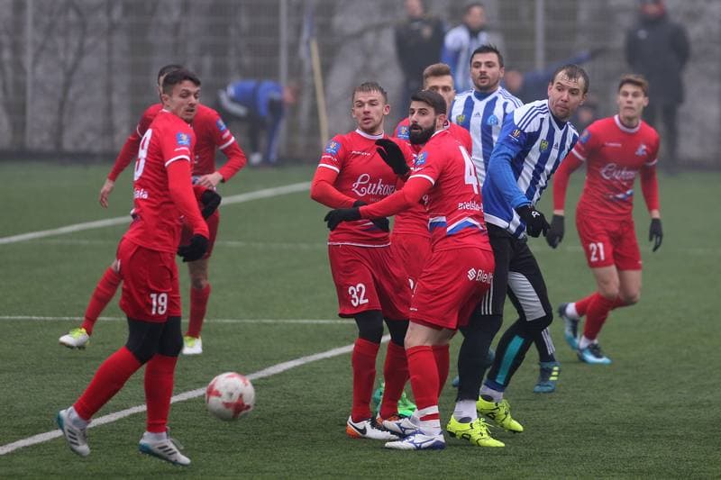 Football. Sparing. Ruch Chorzow - Podbeskidzie Bielsko-Biala. 27.01.2018