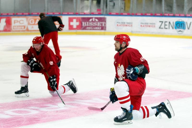 Ice Hockey. Poland national team. Training. 21.08.2018