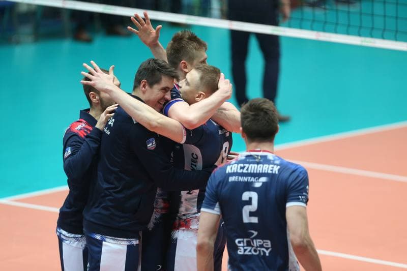 Volleyball. PlusLiga. Aluron Virtu Warta Zawiercie - ZAKSA Kedzierzyn-Kozle. 17.04.2019