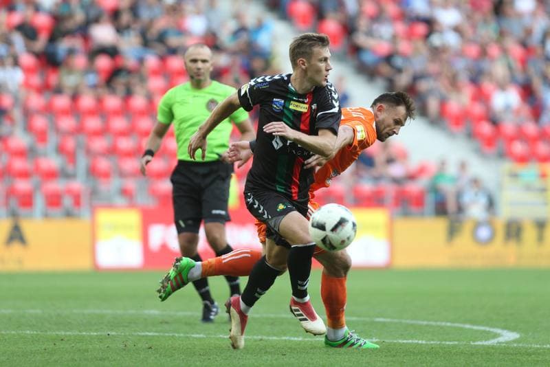 Football. Fortuna I Liga. GKS Tychy - Bruk-Bet Termalica Nieciecza. 11.08.2018
