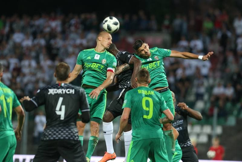 Football. Lotto Ekstraklasa. Zaglebie Sosnowiec - Slask Wroclaw. 27.08.2018