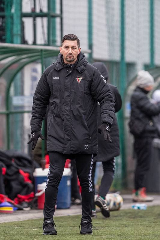 Football. Sparing. Zaglebie Sosnowiec - FK Zeleziarne Podbrezova. 29.01.2020
