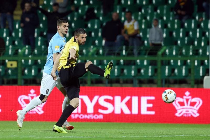 Football. Fortuna I Liga. GKS Katowice - Stomil Olsztyn. 24.04.2019