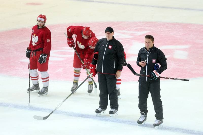 Ice Hockey. Poland national team. Training. 20.08.2018