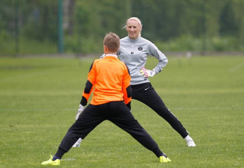 Football. GKS Katowice. Training. 15.06.2015