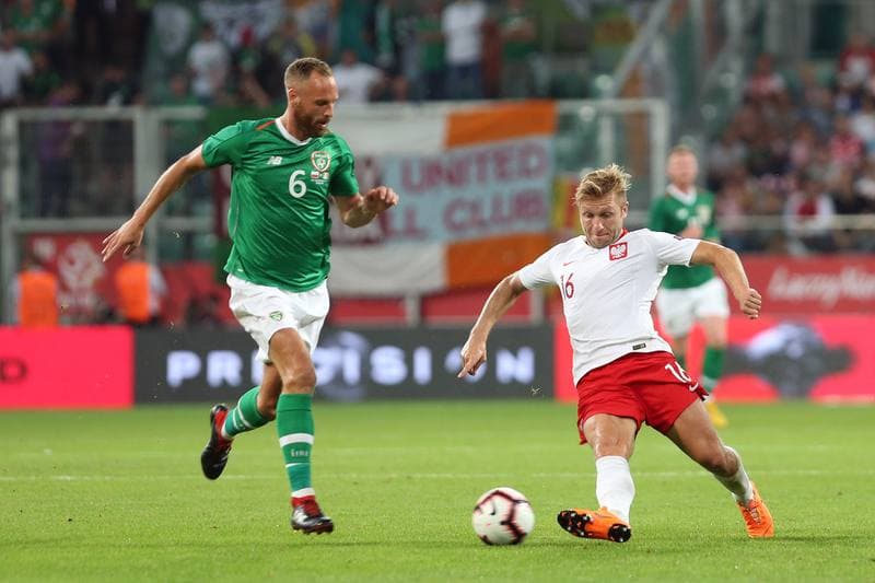 Football. International Friendly. Poland - Republic of Ireland. 11.09.2018