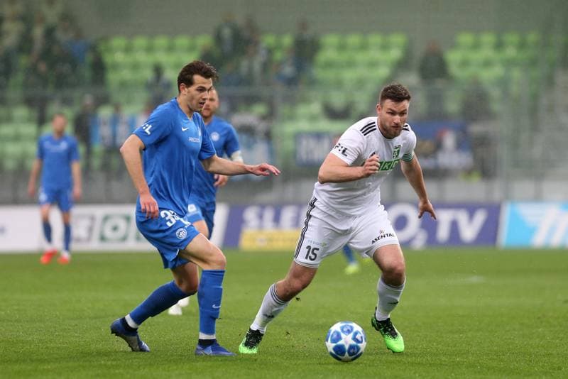 Football. Fortuna:Liga. MFK Karvina - Slovan Liberec. 27.04.2019