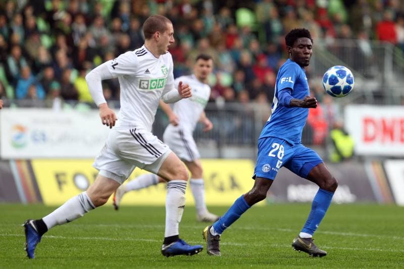 Football. Fortuna:Liga. MFK Karvina - Slovan Liberec. 27.04.2019