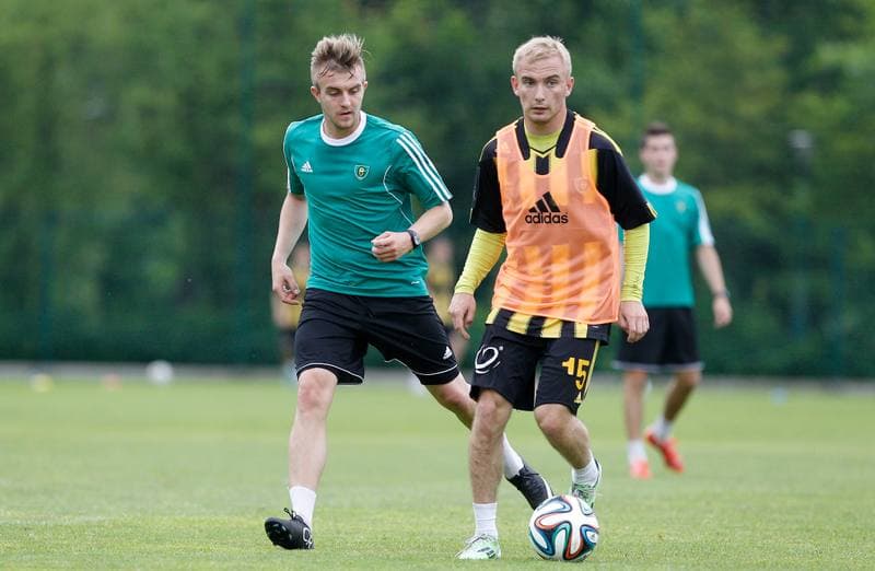 Football. GKS Katowice. Training. 28.05.2015