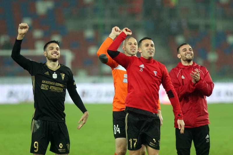 Football. Lotto Ekstraklasa. Gornik Zabrze - Zaglebie Sosnowiec. 29.04.2019