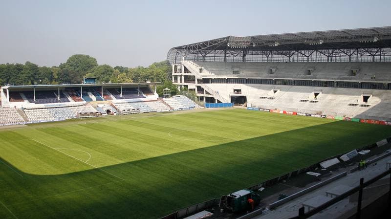 Football. Gornik Zabrze. Press Conference. 01.07.2015
