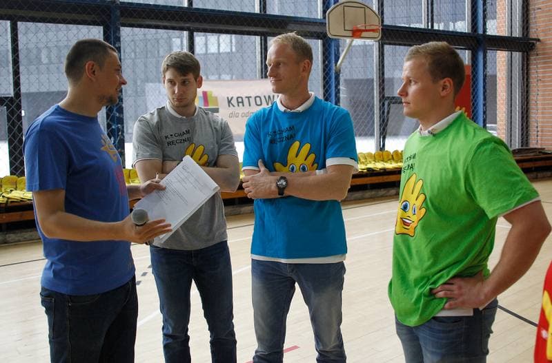 Handball. Poland national team. Training. 17.06.2015