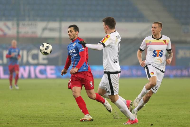 Football. Lotto Ekstraklasa. Piast Gliwice - Jagiellonia Bialystok. 12.02.2018