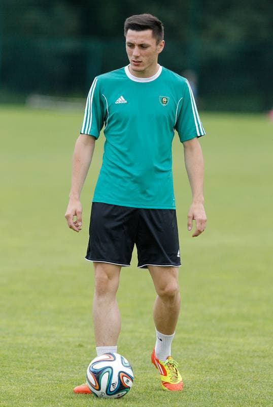 Football. GKS Katowice. Training. 28.05.2015