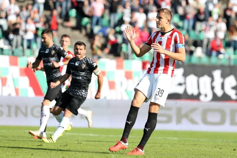 Football. Lotto Ekstraklasa. Zaglebie Sosnowiec - Cracovia Krakow. 30.09.2018