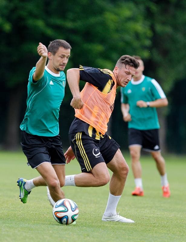 Football. GKS Katowice. Training. 28.05.2015