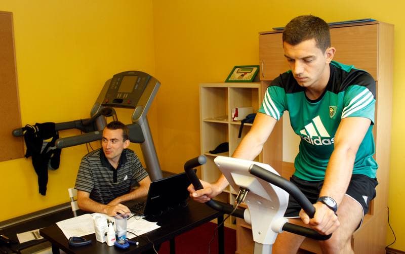 Football. GKS Katowice. Training. 23.06.2015