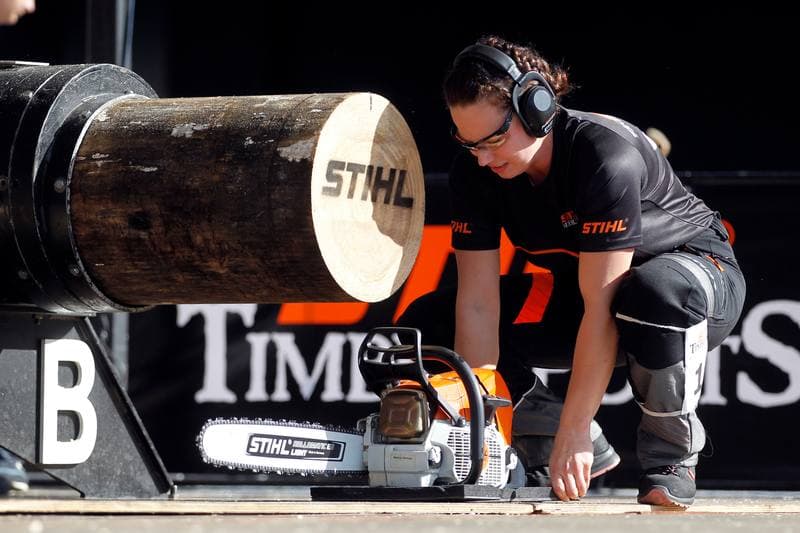 Lumberjack Championships. Stihl Timbersports. 06.10.2018