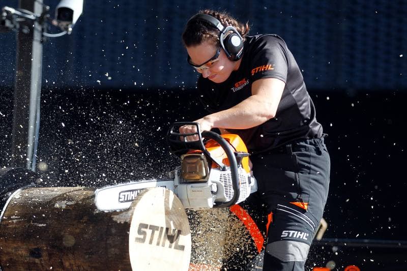 Lumberjack Championships. Stihl Timbersports. 06.10.2018