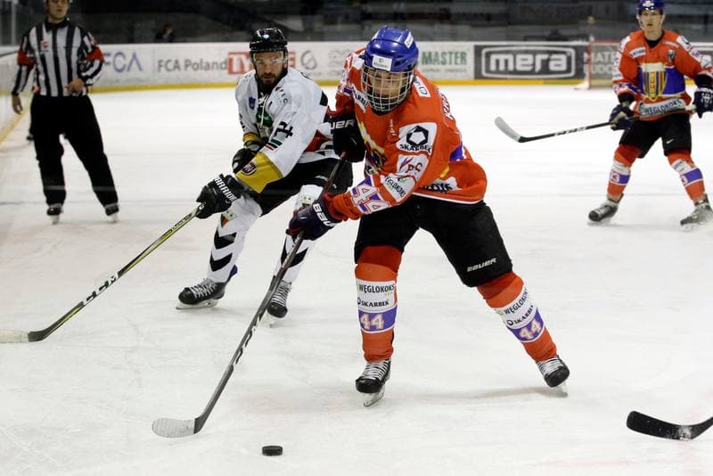 Ice Hockey. Polska Hokej Liga. GKS Tychy - Weglokoks Kraj Polonia Bytom. 02.10.2018