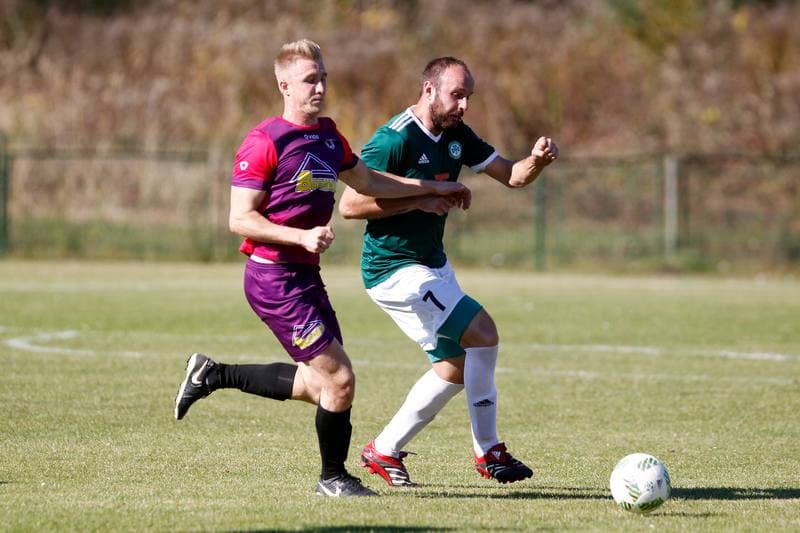 Football. Liga Okregowa. AKS Niwka Sosnowiec - Drama Zbroslawice. 14.10.2018