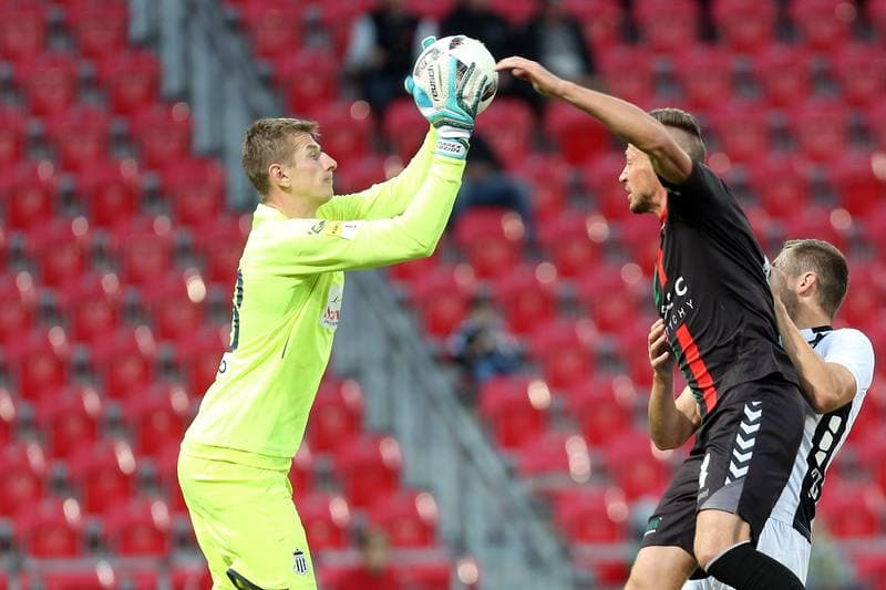 Football. Fortuna I Liga. GKS Tychy - Sandecja Nowy Sacz. 06.10.2018