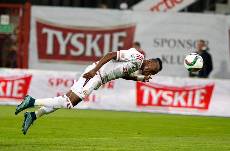 Football. PKO BP Ekstraklasa. Piast Gliwice - Wisla Krakow. 03.10.2015