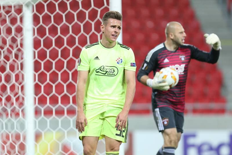 Football. UEFA Europa League. Spartak Trnava - Dinamo Zagreb. 25.10.2018