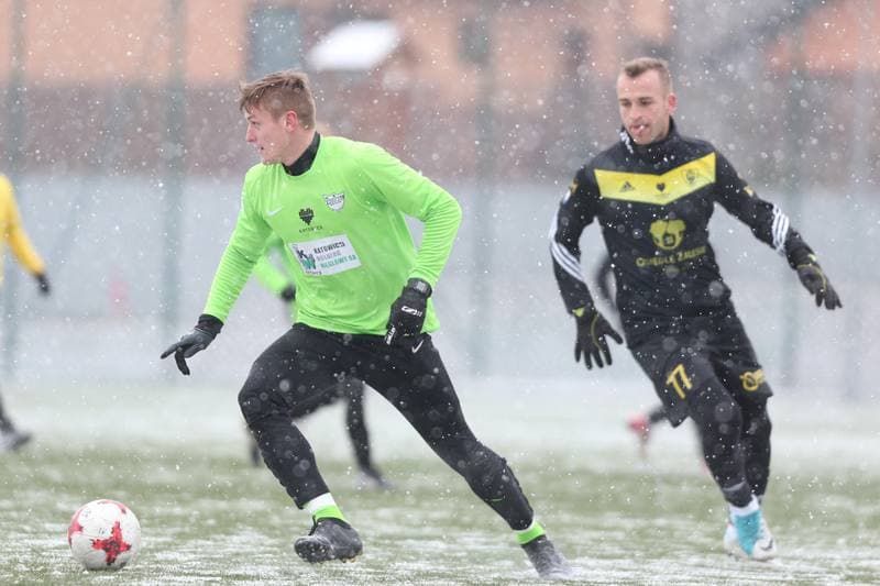 Football. Sparing. GKS Katowice - Rozwoj Katowice. 24.02.2018