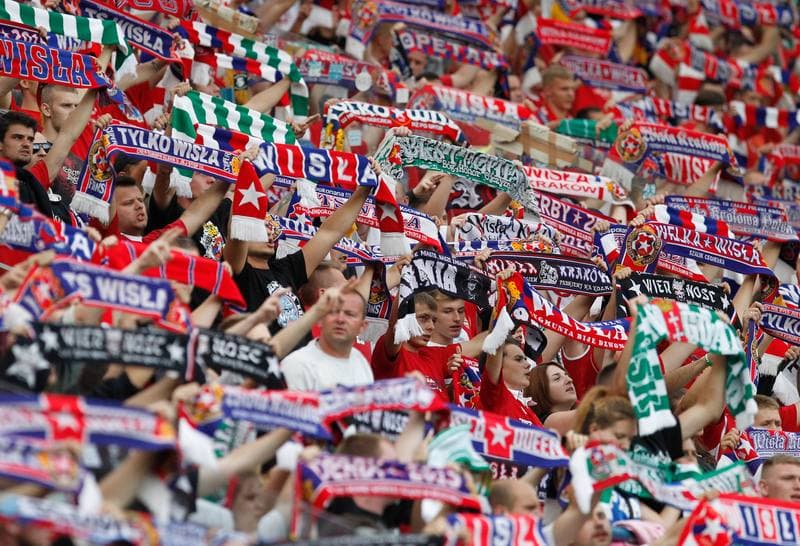 Football. Polish Cup. Wisla Krakow - Lechia Gdansk. 22.10.2013