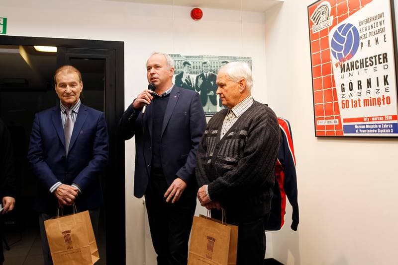 Football. Gornik Zabrze. Exhibition. 27.02.2018