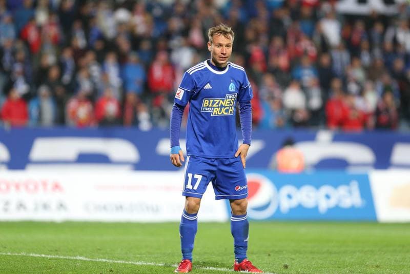 Football. II Liga. Ruch Chorzow - Widzew Lodz. 20.10.2018
