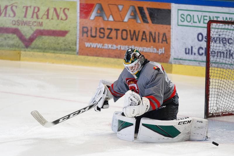 Ice Hockey. Poland U20. Training. 06.11.2018