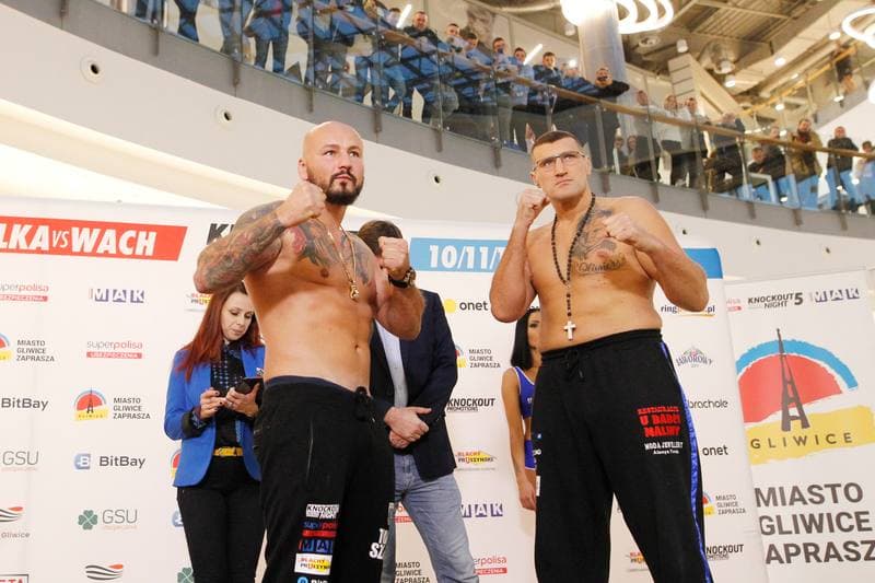 Boxing. KnockOut Boxing Night 5. Weigh-In. 09.11.2018