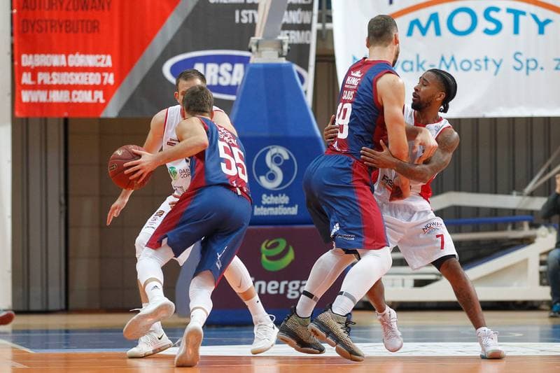 Basketball. Energa Basket Liga. MKS Dabrowa Gornicza - King Szczecin. 11.11.2018