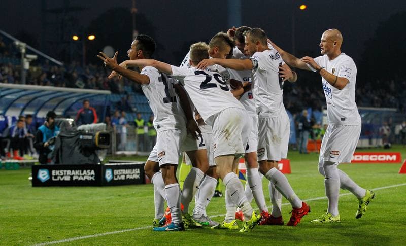 Football. T-Mobile Ekstraklasa. Ruch Chorzow - Pogon Szczecin. 06.03.2015
